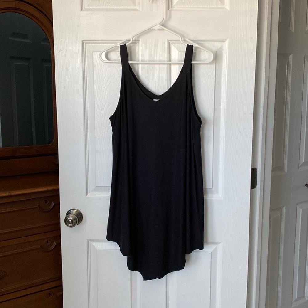 Soma black tunic tank - size L
